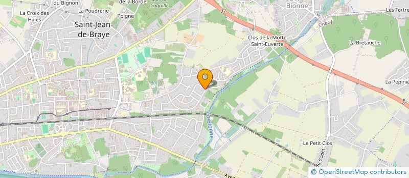 localisation de l'entreprise 530 458 132  à SAINT-JEAN-DE-BRAYE