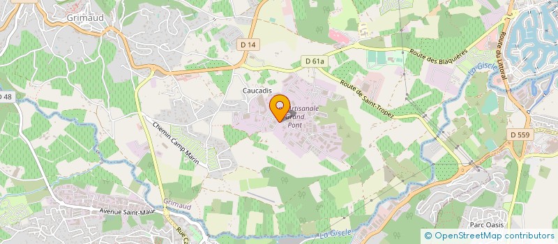 localisation de l'entreprise 530 460 641   LA MOLE