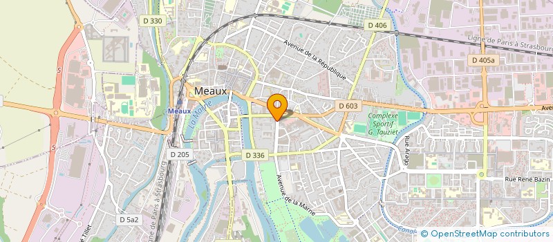 localisation de l'entreprise 530 470 863 à MEAUX