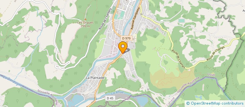 localisation de l'entreprise 530 471 952   BORT-LES-ORGUES