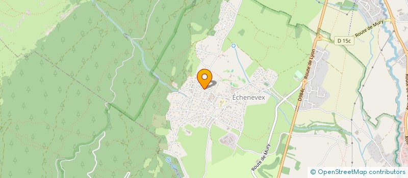 localisation de l'entreprise 530 490 507   ECHENEVEX