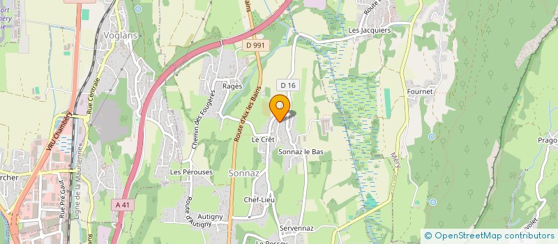 localisation de l'entreprise 530 540 996   PUGNY-CHATENOD