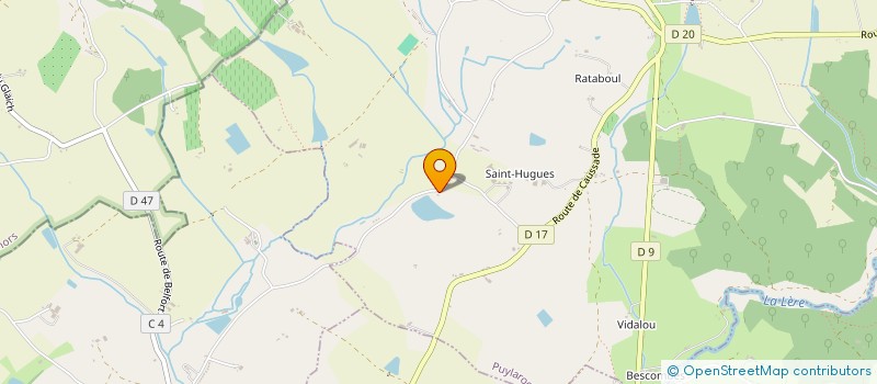 localisation de l'entreprise 530 554 328   PUYLAROQUE