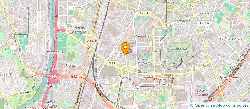 localisation de l'entreprise 530 567 965   CROLLES