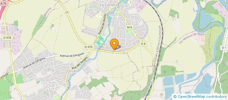 localisation de l'entreprise 530 602 010   LE CENDRE