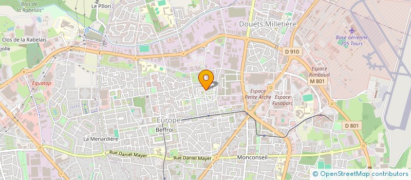 localisation de l'entreprise 530 609 759   TOURS