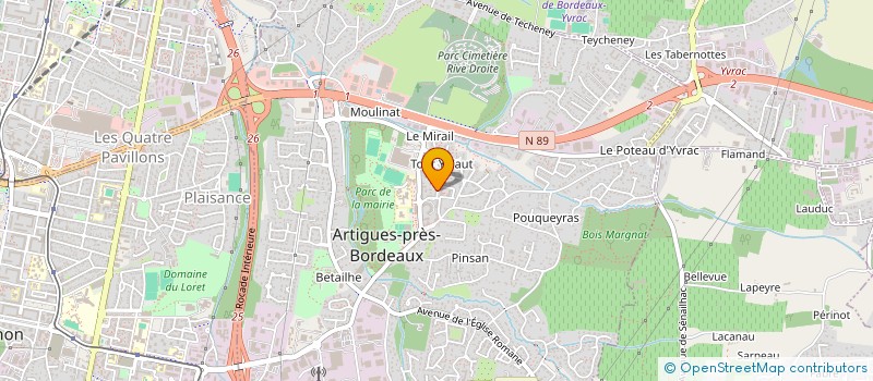 localisation de l'entreprise 530 615 020   ARTIGUES-PRES-BORDEAUX