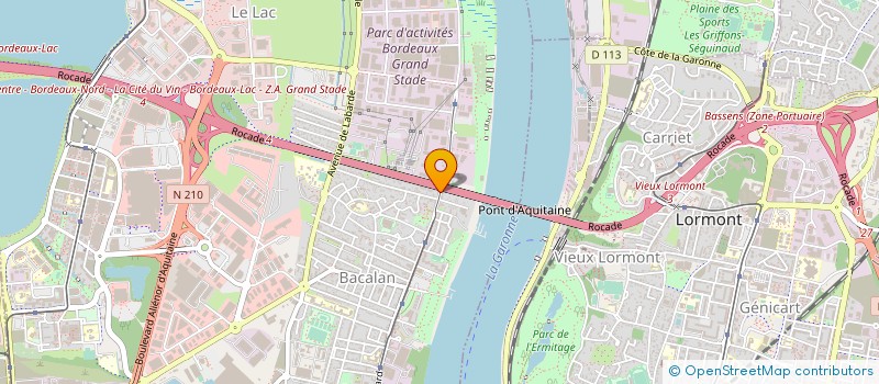 localisation de l'entreprise 530 629 229   AMBES