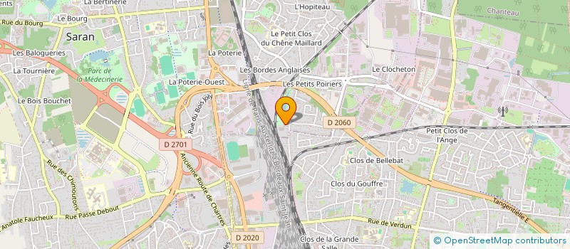 localisation de l'entreprise 530 639 962   SARAN