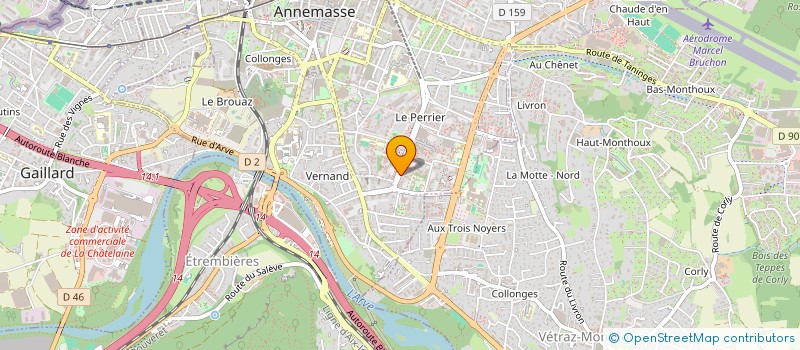 localisation de l'entreprise 530 641 620 à ANNEMASSE