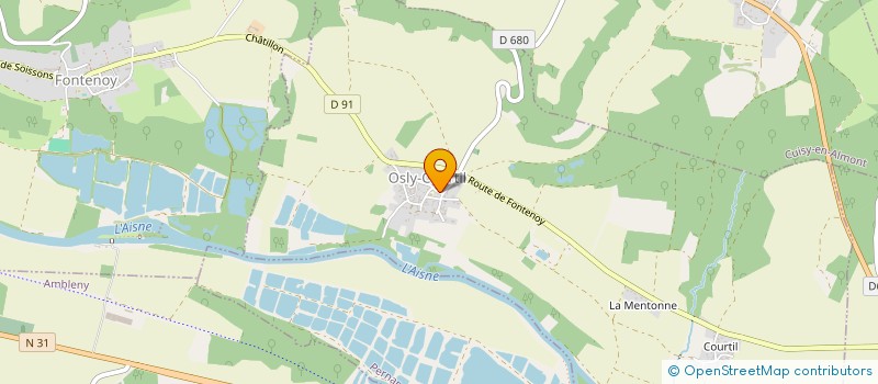 localisation de l'entreprise 530 643 873 à LA ROCHE-SUR-YON