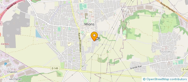 localisation de l'entreprise 530 646 785   MIONS