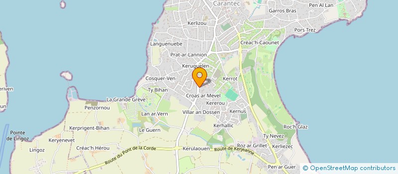 localisation de l'entreprise 530 675 891  à QUIMPER