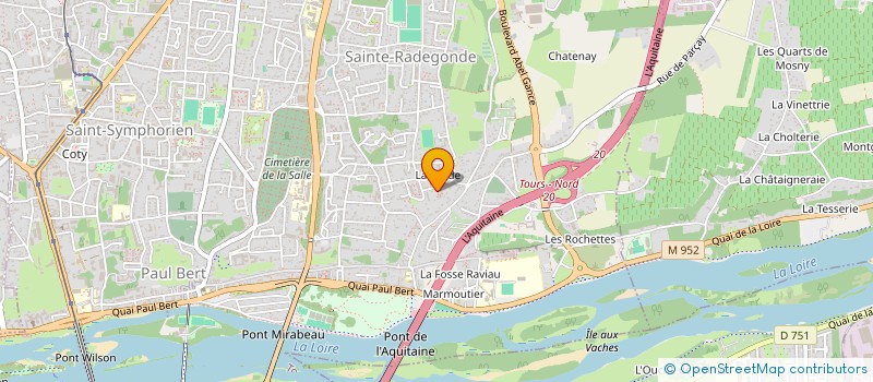 localisation de l'entreprise 530 691 146   LES MONTILS