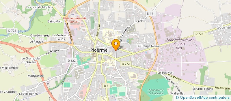 localisation de l'entreprise 530 719 103   TAUPONT