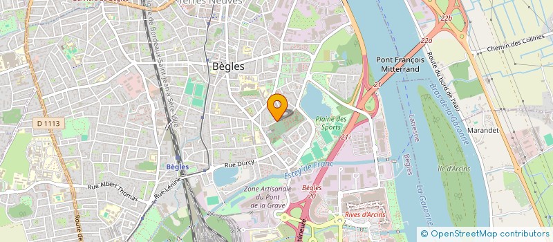 localisation de l'entreprise 530 759 976   TALENCE