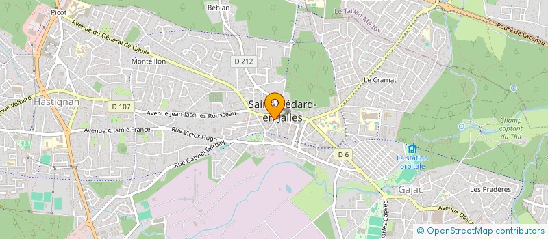 localisation de l'entreprise 530 763 432 à SAINT-MEDARD-EN-JALLES