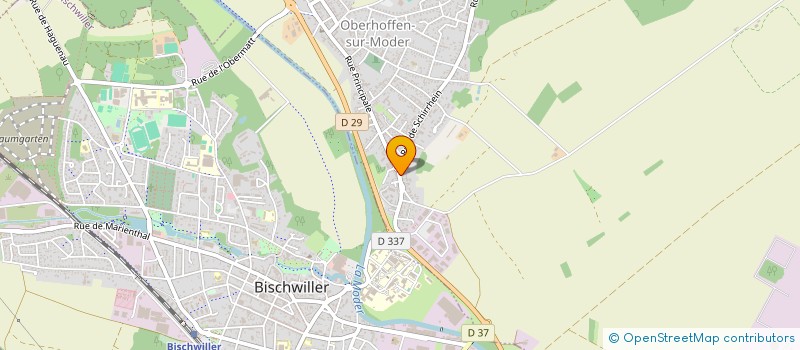 localisation de l'entreprise 530 764 364   OBERHOFFEN-SUR-MODER