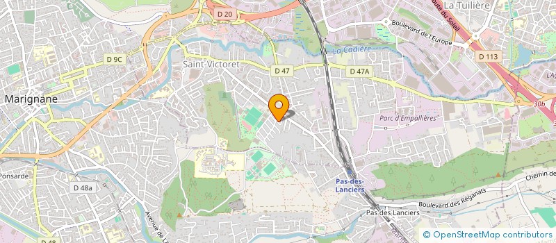 localisation de l'entreprise 530 764 935   MARIGNANE