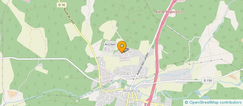 localisation de l'entreprise 530 788 827   MAGESCQ