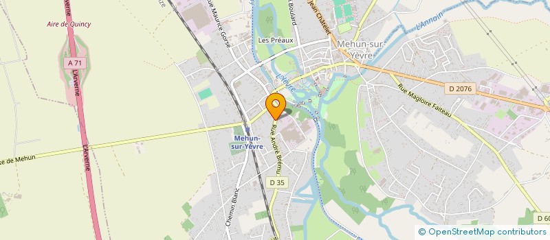 localisation de l'entreprise 530 791 011   MEHUN-SUR-YEVRE