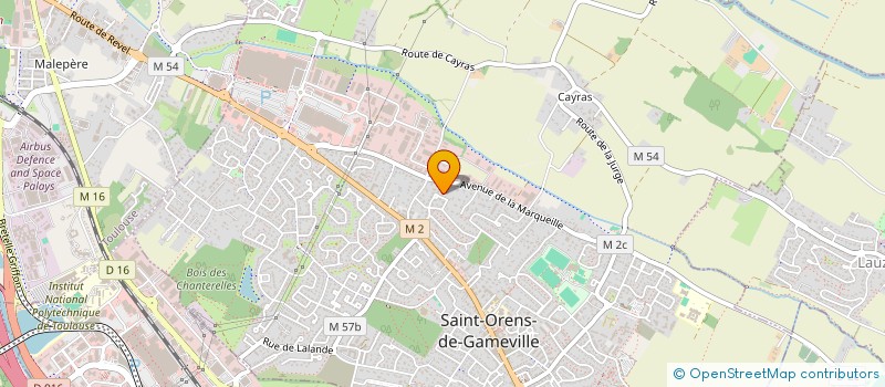 localisation de l'entreprise 530 802 941   SAINT-ORENS-DE-GAMEVILLE