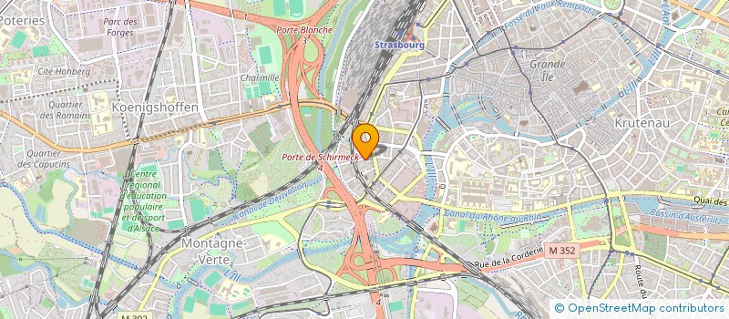 localisation de l'entreprise 530 832 260 à STRASBOURG