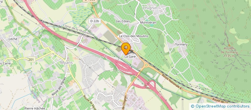 localisation de l'entreprise 530 864 883   CRUET