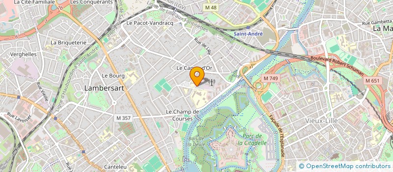 localisation de l'entreprise 530 896 158  à LAMBERSART