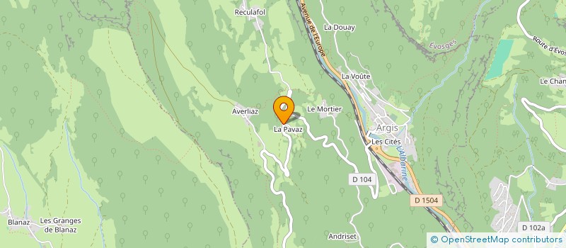 localisation de l'entreprise 530 912 245   ARGIS