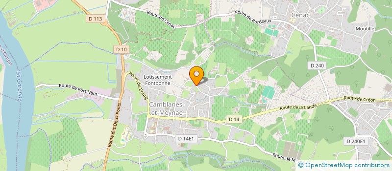 localisation de l'entreprise 530 913 698   CAMBLANES-ET-MEYNAC