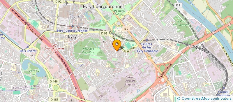 localisation de l'entreprise 530 930 361   BONDOUFLE