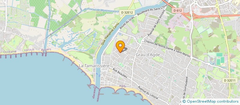 localisation de l'entreprise 530 935 832   AGDE