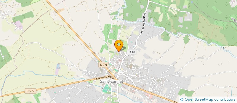 localisation de l'entreprise 530 994 433   SAINT-CANNAT