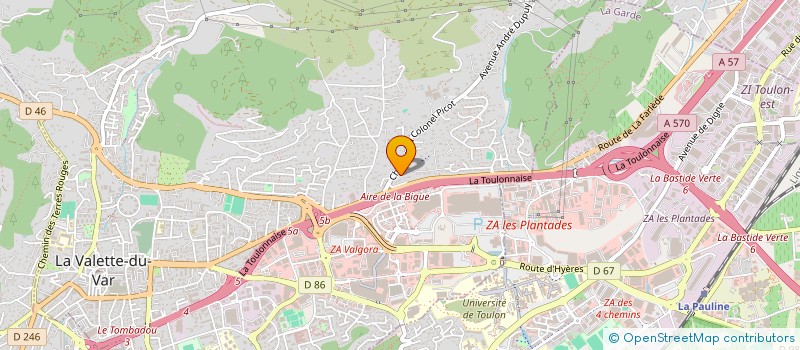 localisation de l'entreprise 530 997 600   SOLLIES-PONT