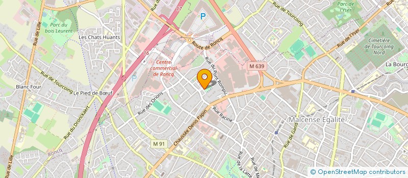 localisation de l'entreprise 530 998 152   TOURCOING