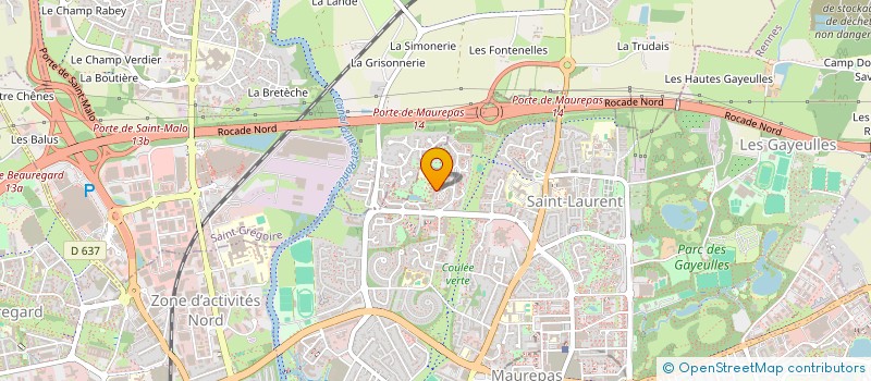 localisation de l'entreprise 531 004 596   RENNES