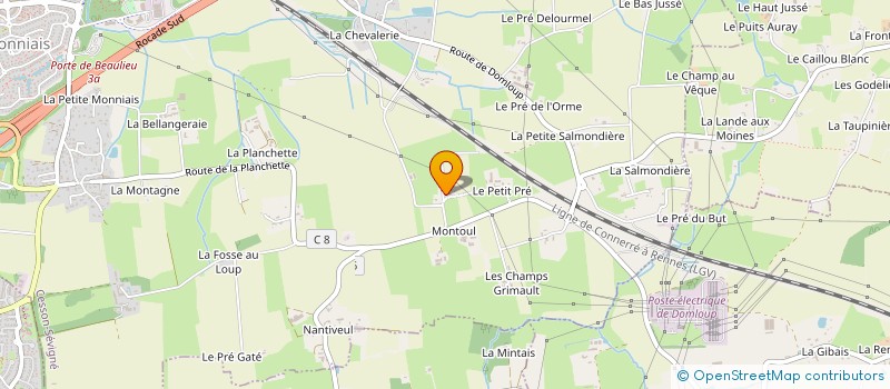 localisation de l'entreprise 531 034 213   CESSON-SEVIGNE