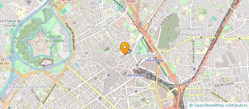 localisation de l'entreprise 531 041 218   LILLE