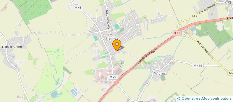 localisation de l'entreprise 531 056 109   HERLIES