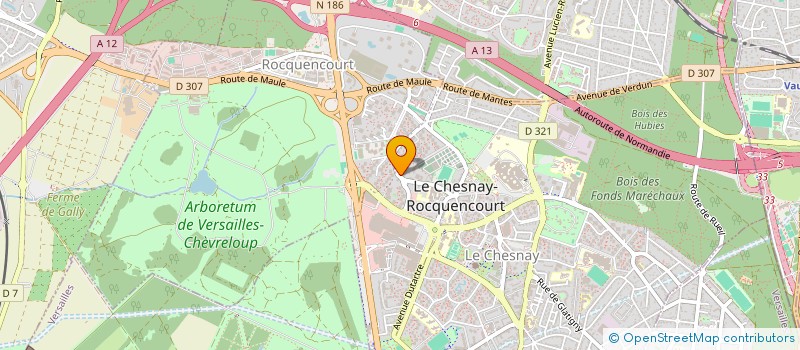 localisation de l'entreprise 531 058 618   LE CHESNAY-ROCQUENCOURT