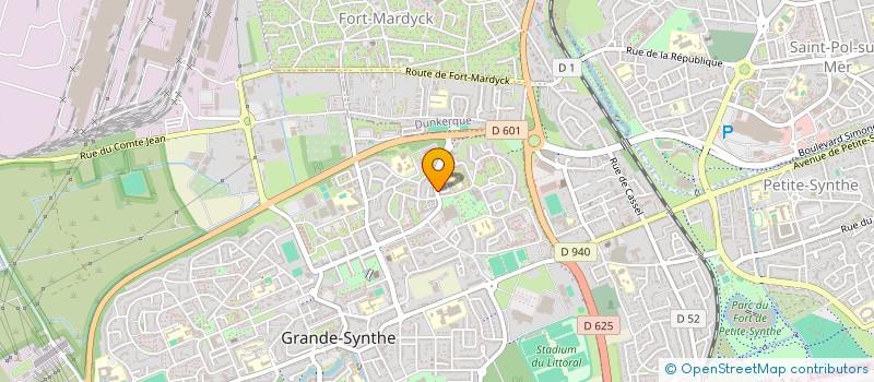 localisation de l'entreprise 531 076 487   GRANDE-SYNTHE