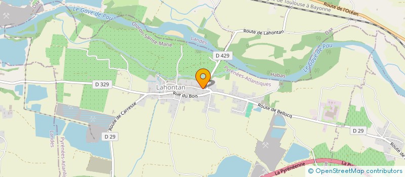 localisation de l'entreprise 531 077 121   SAINT-CRICQ-CHALOSSE