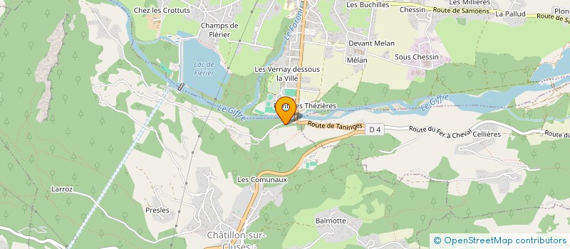 localisation de l'entreprise 531 100 832   CHATILLON-SUR-CLUSES