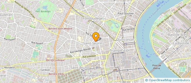 localisation de l'entreprise 531 106 821 à BORDEAUX