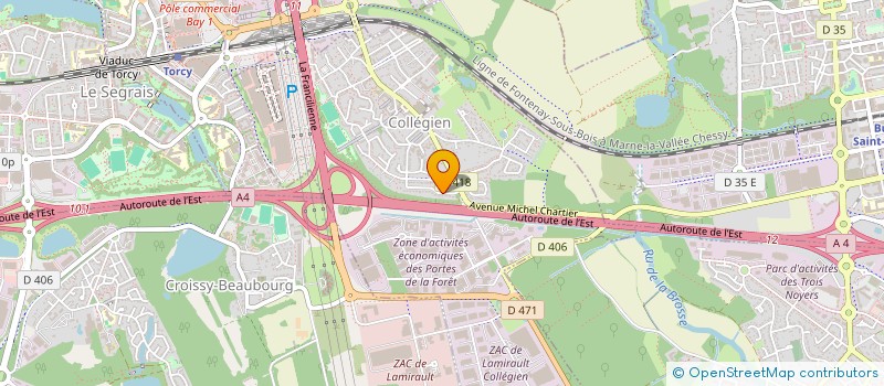 localisation de l'entreprise 531 155 976   COLLEGIEN