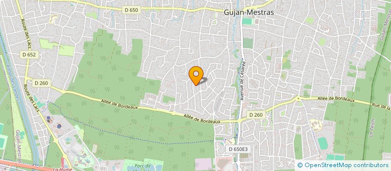 localisation de l'entreprise 531 157 881   GUJAN-MESTRAS