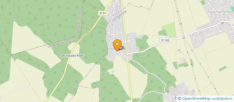 localisation de l'entreprise 531 215 598   GUICHAINVILLE