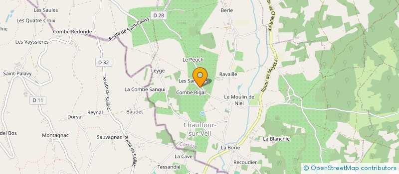 localisation de l'entreprise 531 227 486   CHAUFFOUR-SUR-VELL