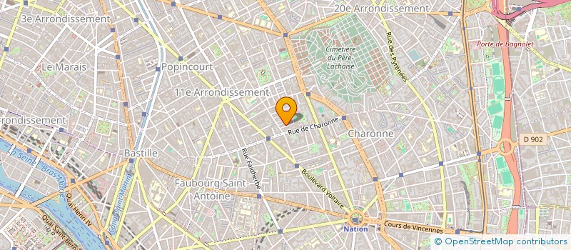 localisation de l'entreprise 531 243 327   PARIS